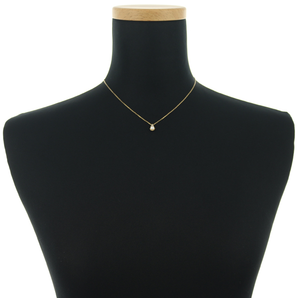  Vendome колье жемчуг жемчуг 4.4mm diamond бриллиант K10YG BLJ/GENJ