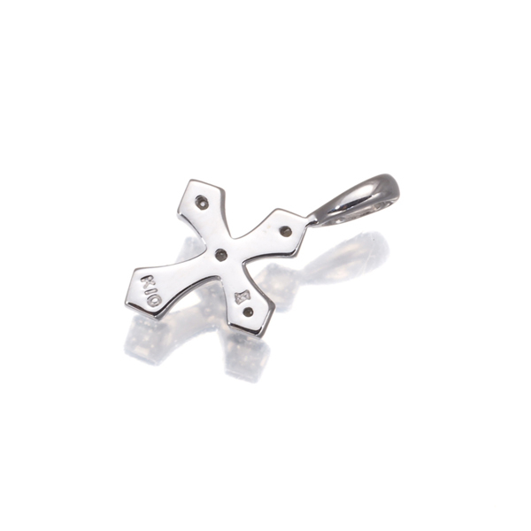  Vendome подвеска с цепью diamond бриллиант Cross K10WG BLJ/GENJ