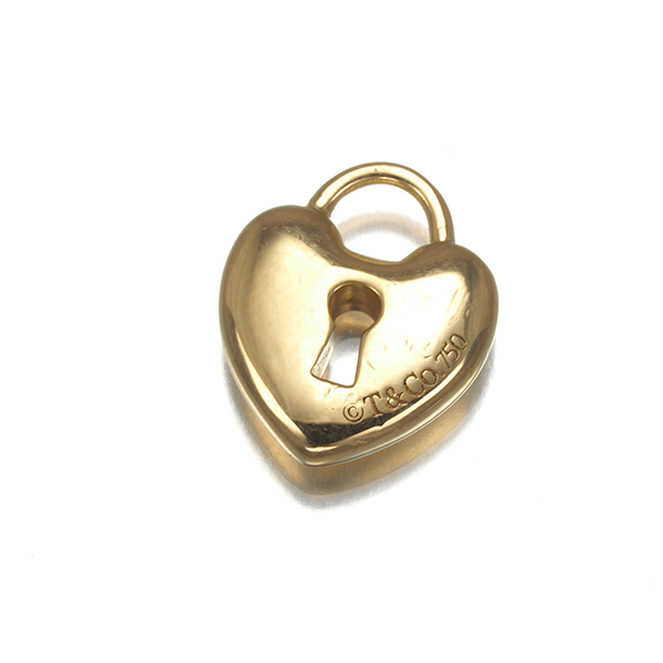ティファニー ペンダントトップ ハートロック K18YG BLJ_画像3