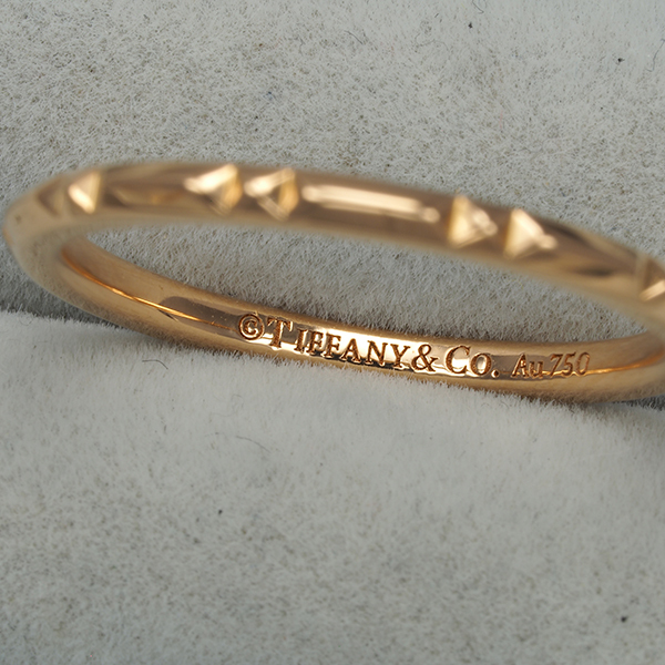 ティファニー リング トゥルーバンド 9号 K18PG 指輪 BLJ_画像3