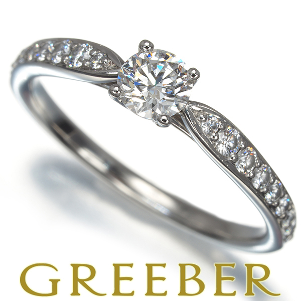 ティファニー リング ダイヤ ダイヤモンド 0.30ct ハーモニー ソリティア 12号 Pt950 指輪 BLJ_画像1