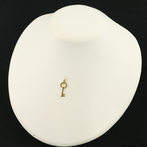 ティファニー ペンダントトップ モダンキー オープンラウンド チャーム K18YG BLJ_画像4