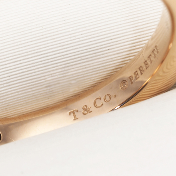 ティファニー リング ダイヤ ダイヤモンド スタッキングバンド ウェディング 2.8mm 5P 6.5号 K18PG 指輪 BLJ 限界値下げ品_画像4