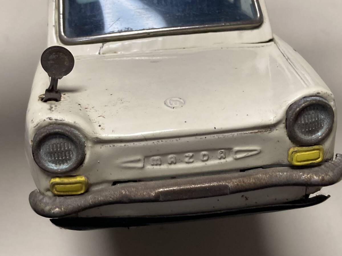 バンダイ マツダ キャロル ブリキ ミニカー 現状品（送料600円）_画像7