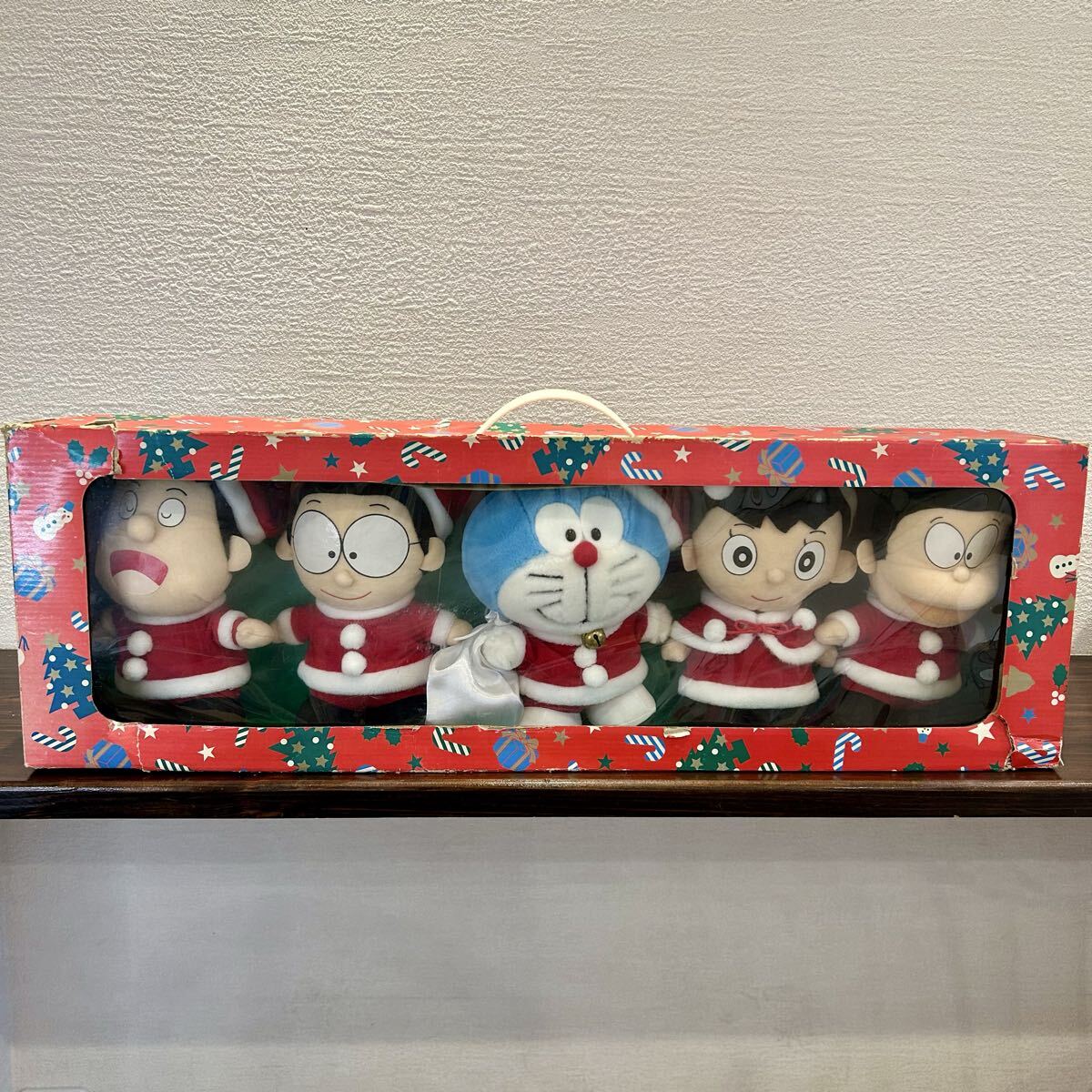  нераспечатанный Doraemon Рождество мягкая игрушка солнечный ta5 шт. комплект дополнение LOTTE глициния . не 2 самец Lotte мягкая игрушка Mini гонг 