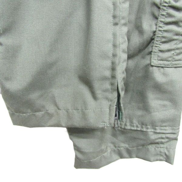 80s 米軍実物 サイズ 38R U.S AIR FORCE CWU27/P カバーオール つなぎ オールインワン サマー セージ 古着 ビンテージ ミリタリー 5N0901_画像7
