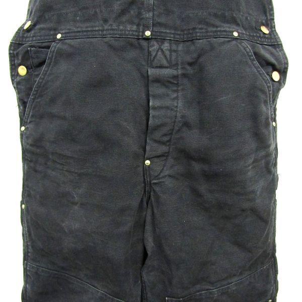 ★USA製★ サイズ W36L30 carhartt ダック地 オーバーオール サロペット ワーク ペインター ダブルニー カーハート 古着 ビンテージ 5N1802_画像5