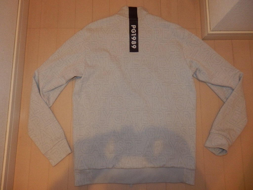 美品 現行モデル★PEARLY GATES パーリーゲイツ★メンズ フルジップスウェット / 053-3162211★サイズ5 L_画像6