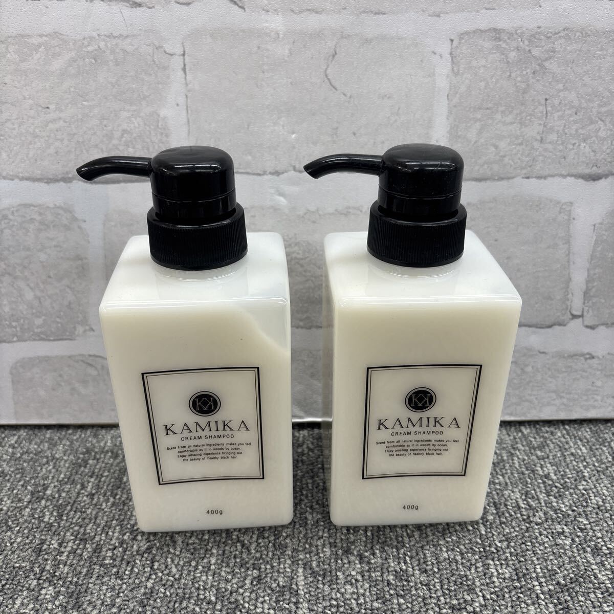 *1 иен старт *[ все нераспечатанный ] KAMIKAkamika все в одном крем шампунь 400g×2 позиций комплект продажа комплектом кожа головы уход TW4059