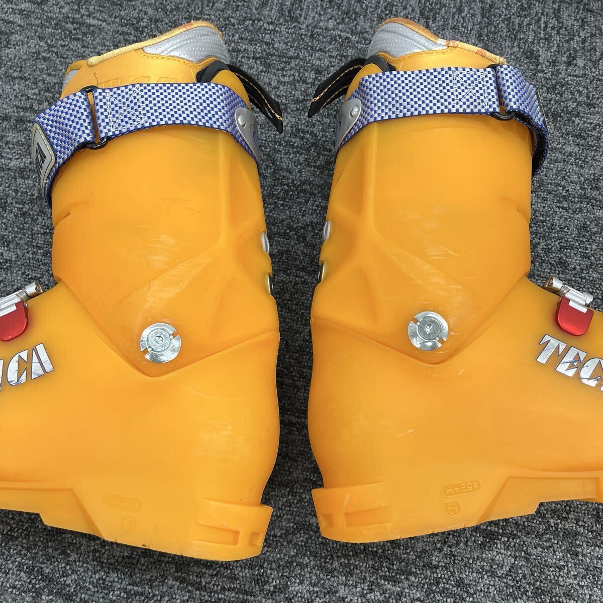 ◆1円スタート☆TECNICA テクニカ スキーブーツ サイズ6表記 25.0cm? オレンジ スキー 現状品 OG9468 ☆お送り→100_画像7