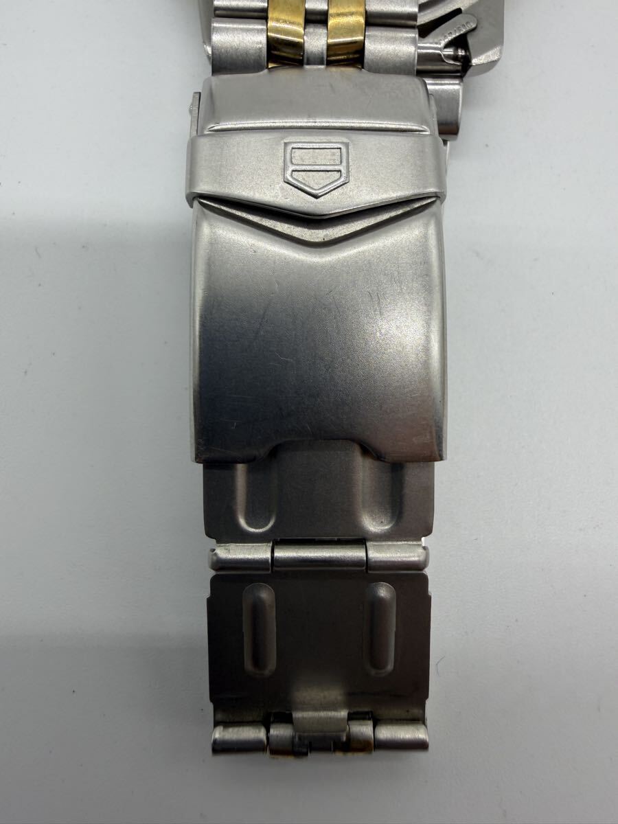 タグホイヤー プロフェッショナル デイト クォーツ 腕時計 メンズ ホワイト文字盤 955.706G 純正ブレス TAG Heuer_画像3