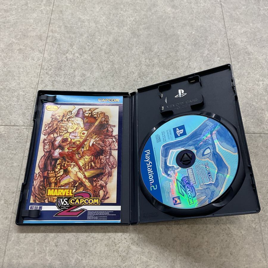 PlayStation2/プレイステーション2/プレステ2/PS2 marvel/マーベル VS CAPCOM/カプコン 2 ニュー エイジ オブ ヒーローズ_画像2