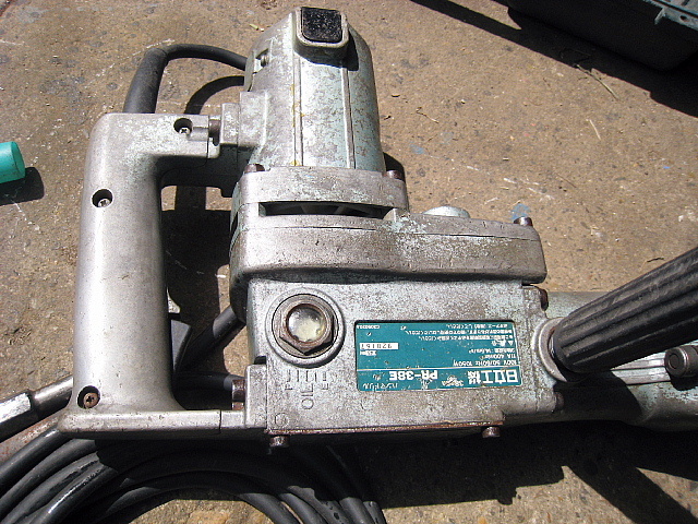 ハンマードリル　日立工機 　HITACHI 38㎜　PR-38E 斫り はつり 破砕 穿孔 穴あけ 電動工具 100V _画像8