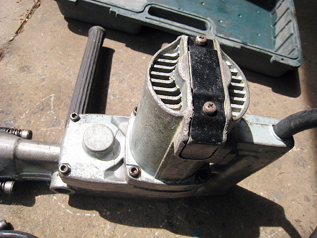 ハンマードリル　日立工機 　HITACHI 38㎜　PR-38E 斫り はつり 破砕 穿孔 穴あけ 電動工具 100V _画像9