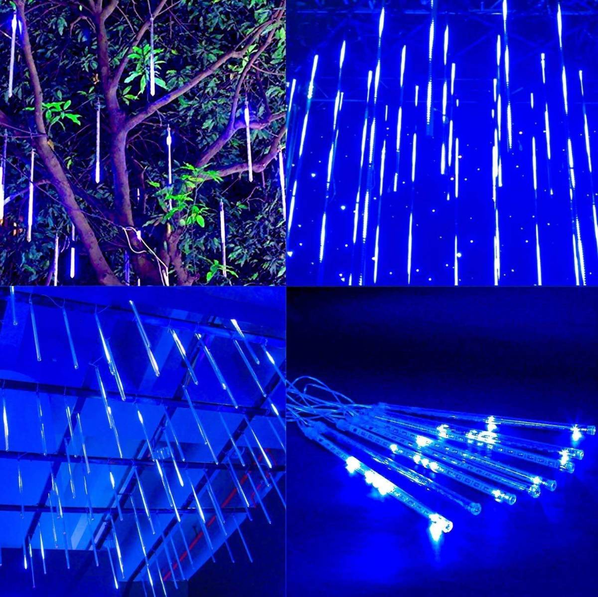 * солнце свет . лампочка-индикатор * LED snow four ru... illumination LED свет солнечная панель интерьер лампа Galland 30cm 8шт.@ синий голубой 