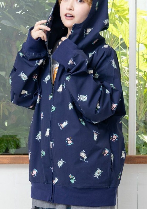 スカラー パリティ スカラー 総柄 ラッシュ パーカー 新品 未使用 ユニセックス 男女兼用_画像4