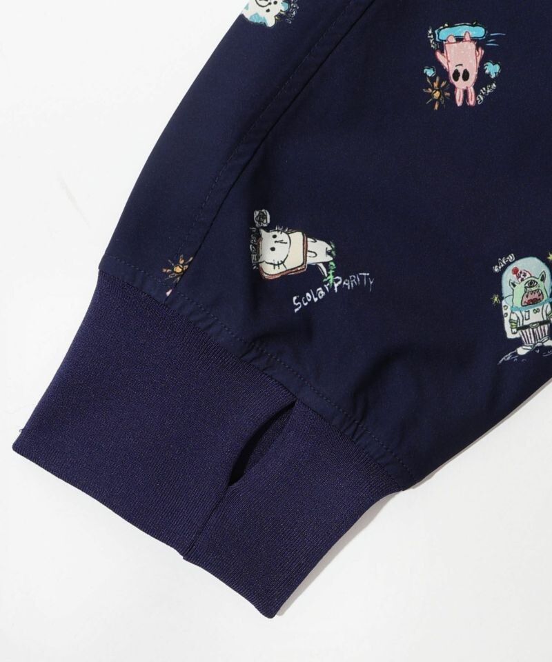 スカラー パリティ スカラー 総柄 ラッシュ パーカー 新品 未使用 ユニセックス 男女兼用_画像8