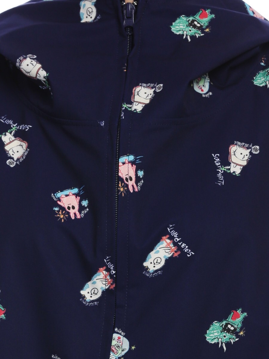 スカラー パリティ スカラー 総柄 ラッシュ パーカー 新品 未使用 ユニセックス 男女兼用_画像2