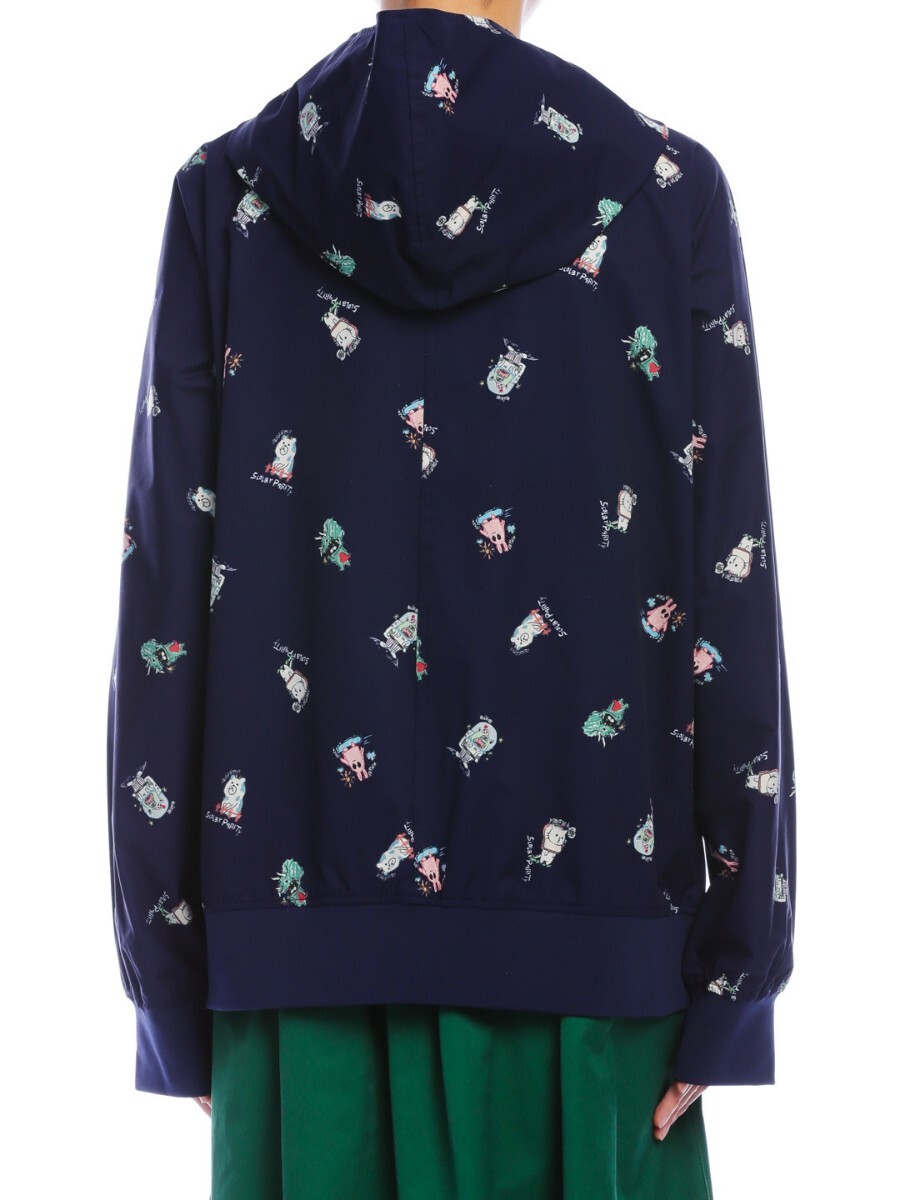 スカラー パリティ スカラー 総柄 ラッシュ パーカー 新品 未使用 ユニセックス 男女兼用_画像6