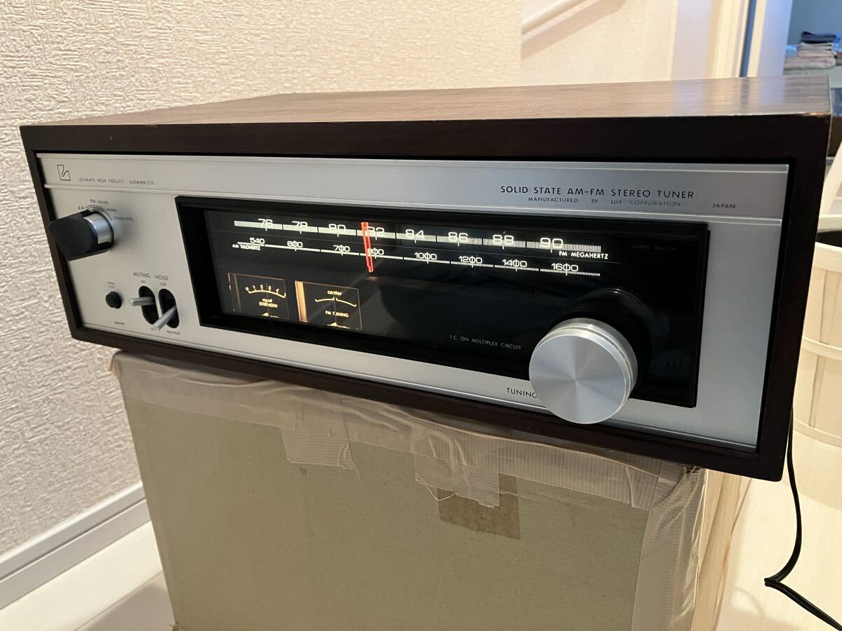 【個人出品】 LUXMAN チューナーWL-550_画像1