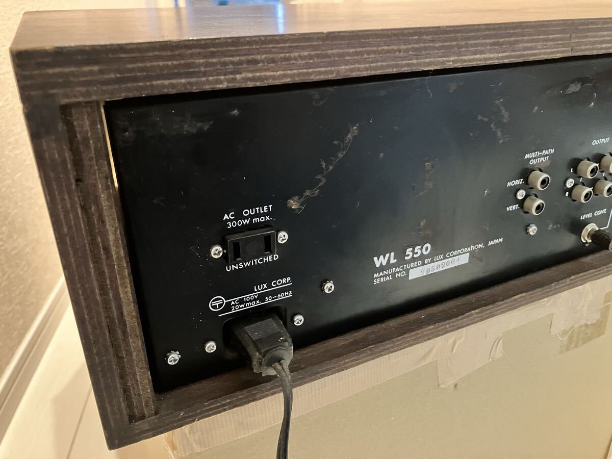 【個人出品】 LUXMAN チューナーWL-550_画像3