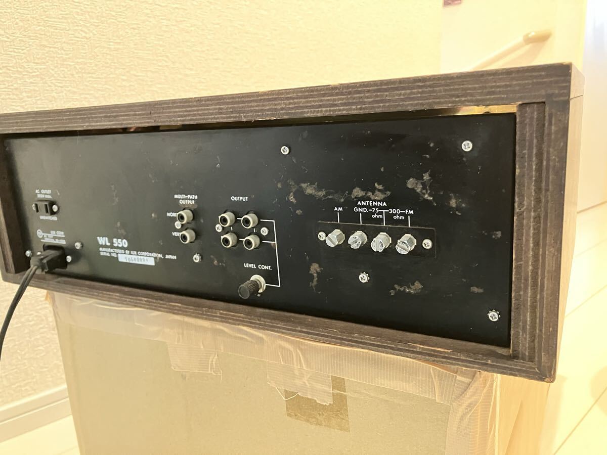 【個人出品】 LUXMAN チューナーWL-550_画像4