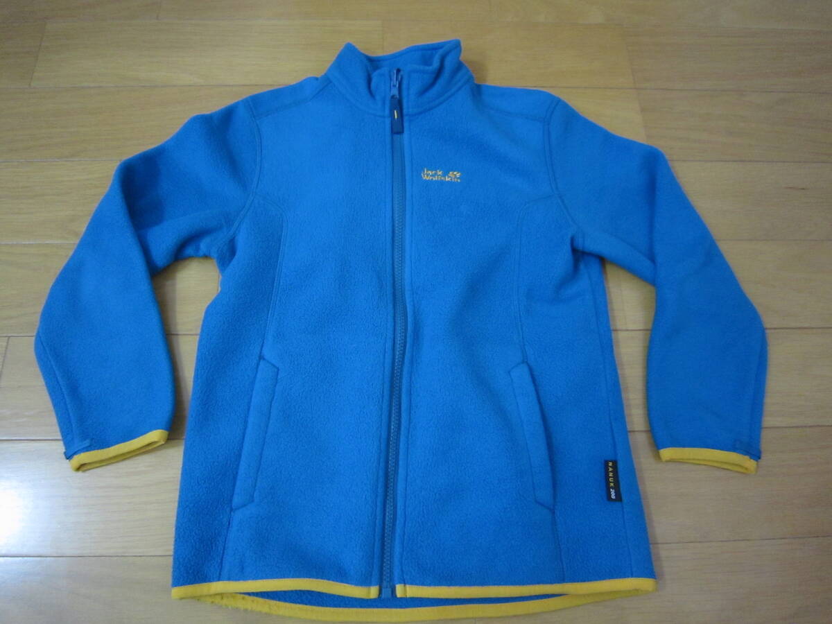Jack Wolfskin ジャック・ウルフスキン フルジップフリース KIDS サイズ 140_画像1