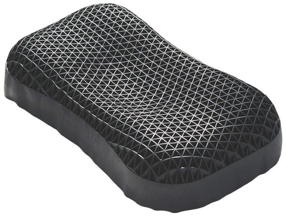 1円スタート ヒツジのいらない枕 極柔 高め 大きめ 肩こり 洗える 横向き いびき防止 ジェル 体圧分散 低反発 HTG-001 ホワイト D05079/JS_画像1