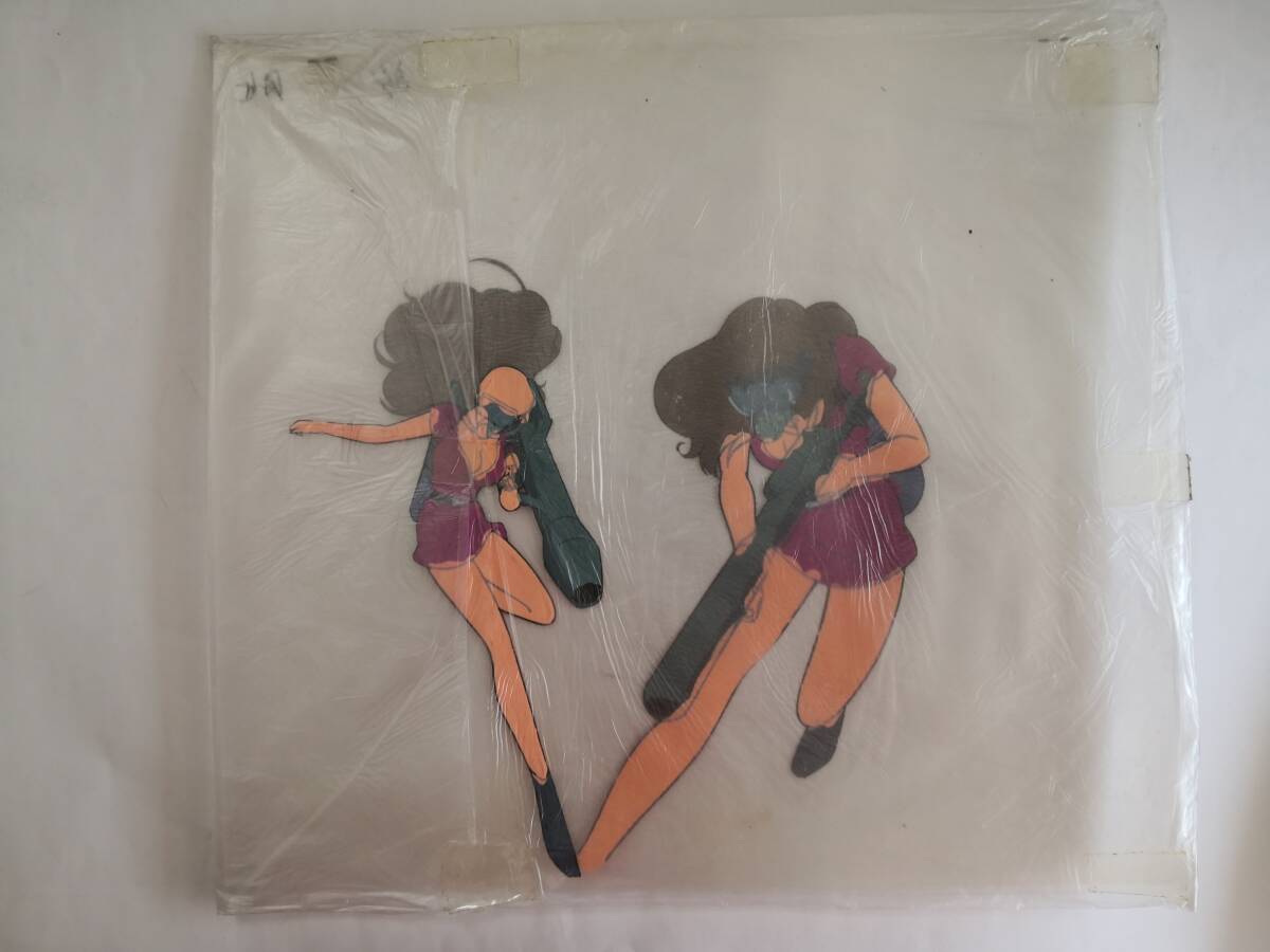 セル画　★女と銃（何のアニメか分からない）2枚_画像3