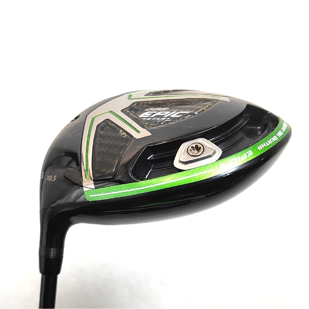 レフティ　エピック　スター　EPIC ドライバー　純正カーボンSR　カバー付_画像2