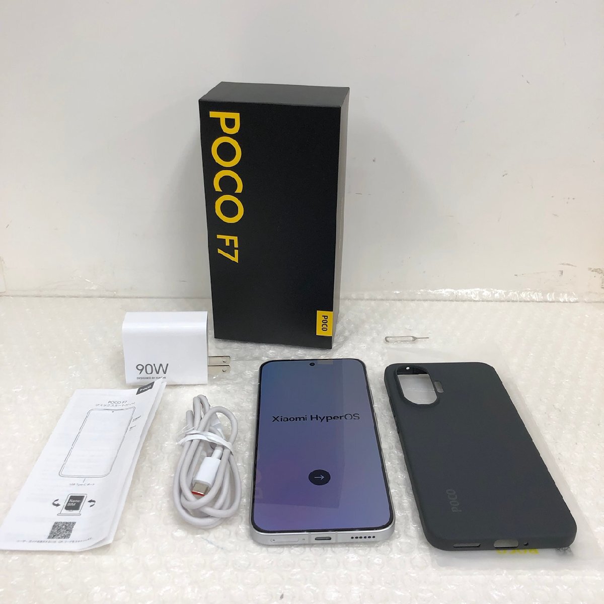 Xiaomi HyperOS POCO F7 12GB 256GB 25053PC47G SIM свободный автомобиль omi смартфон серебряный 251018SK280323