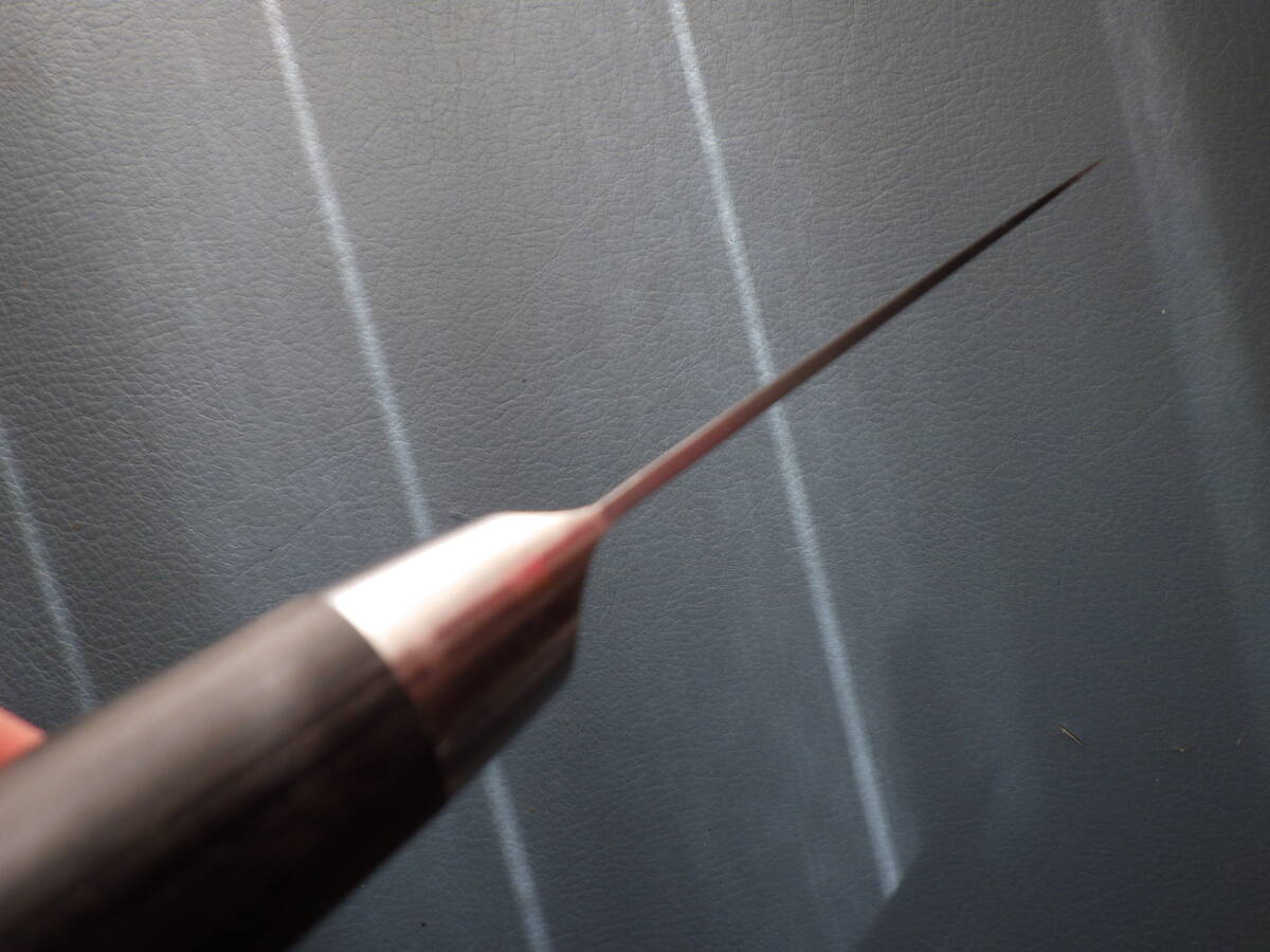 mi ракушка латунь *.ski нож кухонный нож No.8 серийный номер есть . одна сторона лезвие 