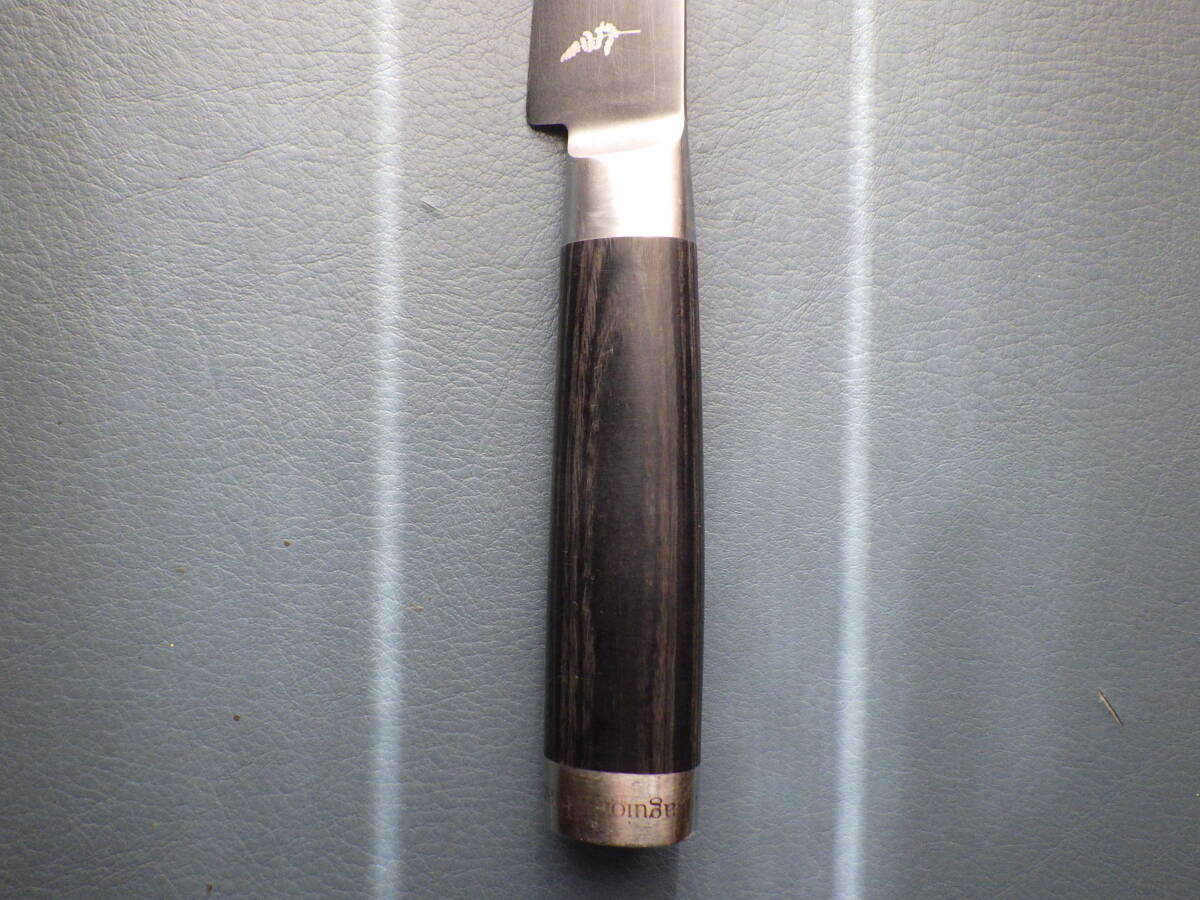 mi ракушка латунь *.ski нож кухонный нож No.8 серийный номер есть . одна сторона лезвие 