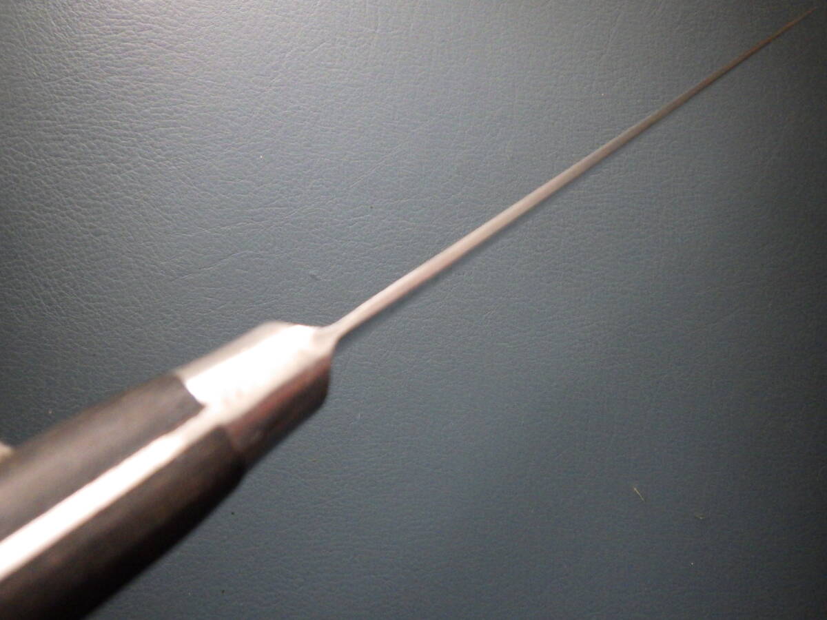  Sakai конец широкий * нож для мяса . ломтерезка нож кухонный нож *. одна сторона лезвие лезвие установка завершено * Sakai удар режущий инструмент 134