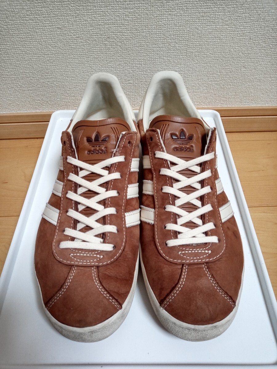 アディダス　ガゼル　28.5cm　ブラウン　ヌバック_画像4