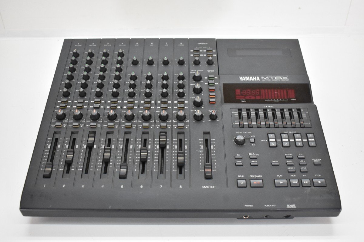 YAMAHA MT8X マルチトラックレコーダー[ヤマハ][MULTITRACK CASSETTE RECORDER]27M_画像2