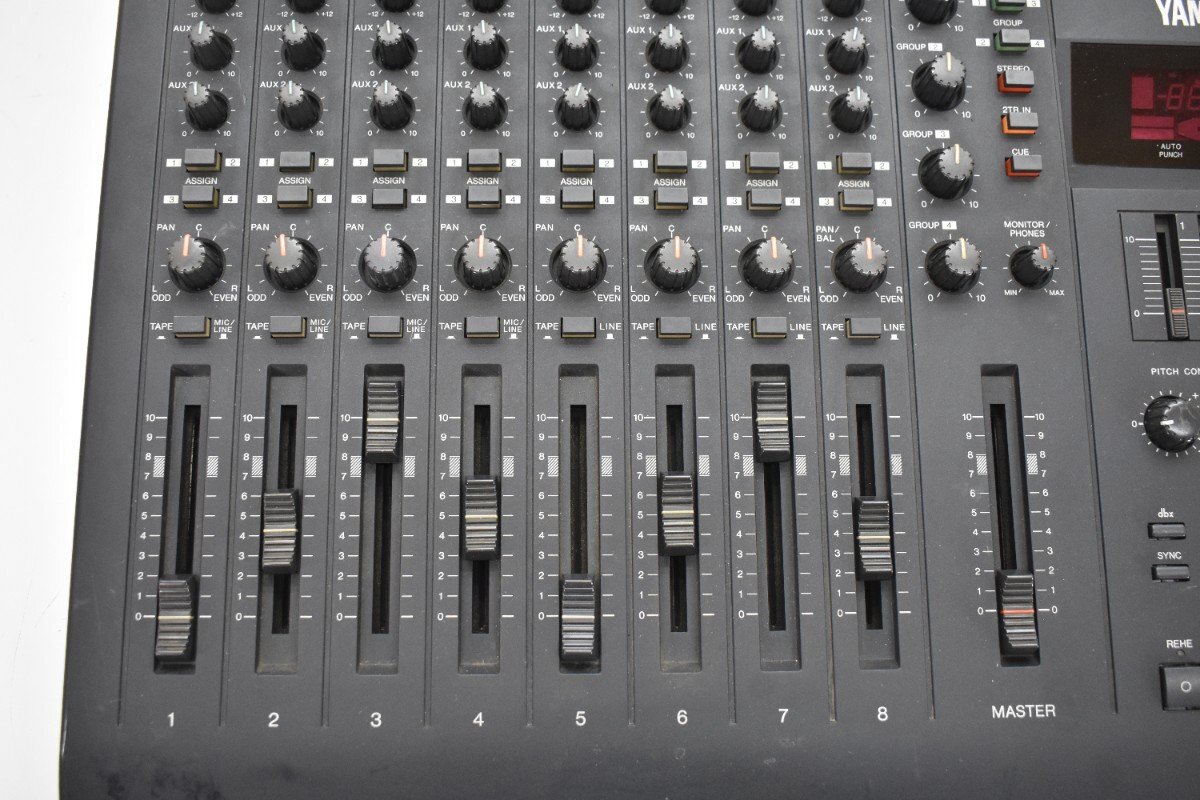 YAMAHA MT8X マルチトラックレコーダー[ヤマハ][MULTITRACK CASSETTE RECORDER]27M_画像8