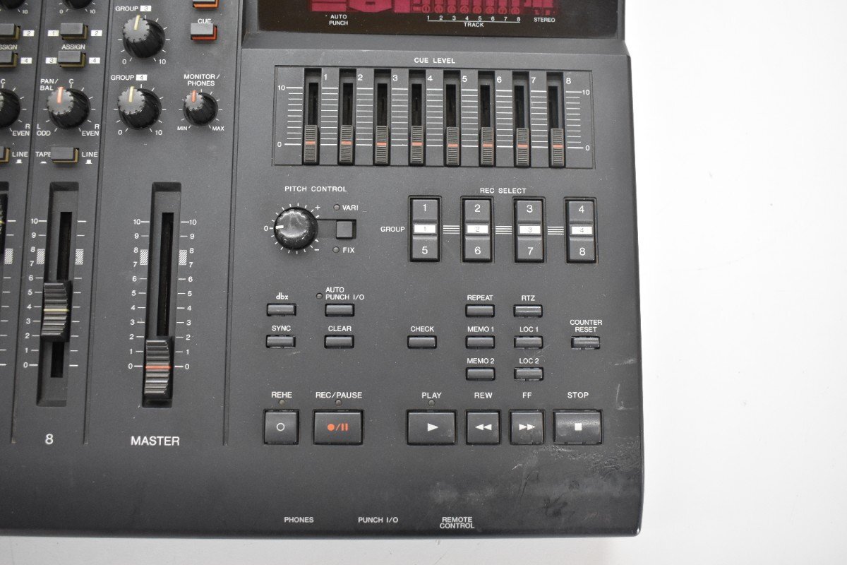 YAMAHA MT8X マルチトラックレコーダー[ヤマハ][MULTITRACK CASSETTE RECORDER]27M_画像10