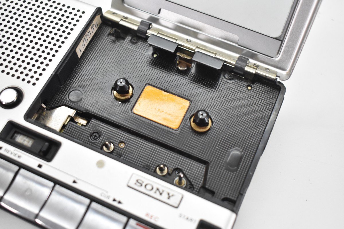 SONY TC-1100 кассета магнитофон кейс адаптор есть [ Sony ][CASSETTE RECORDER][ Showa Retro ][ подлинная вещь ]2M