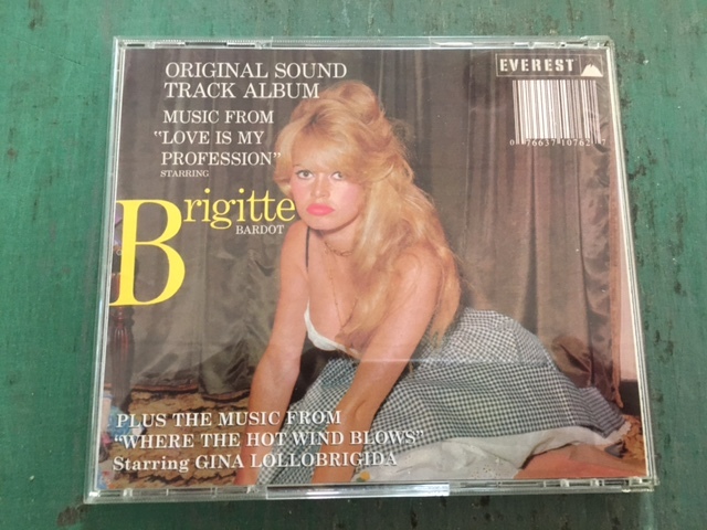 OST/LOVE IS MY PROFESSION/WHERE THE HOT WIND BLOWS/DPCD107/BRIGITTE BARDOT/ブリジット・バルドー/可愛い悪魔/ジーナ・ロロブリジーダ_画像4