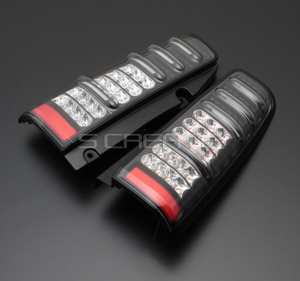 (限)送料無料!【MBRO】ジムニーJB23 LEDサンダーテール/ブラック_画像3