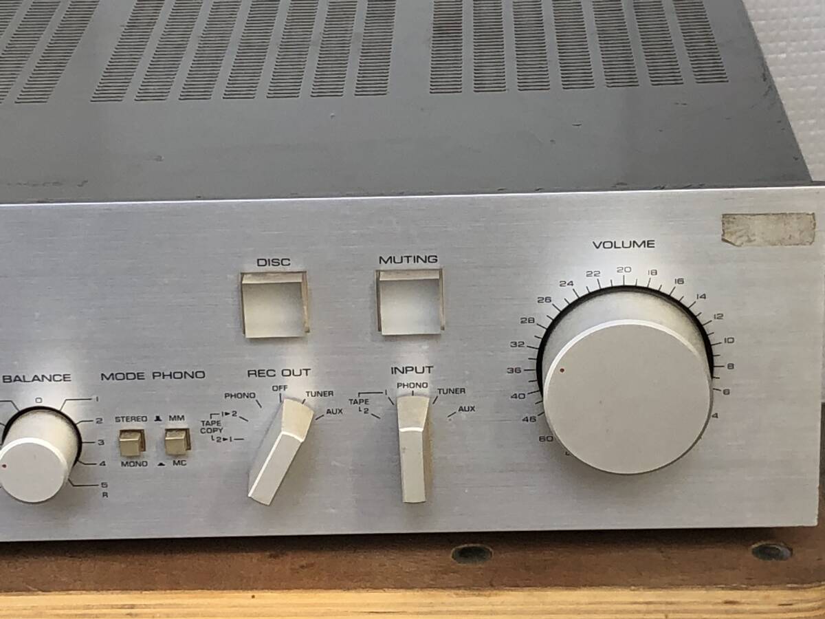 ◆◇YAMAHA ヤマハ　 A-6a 　プリメインアンプ　ジャンク品◇◆_画像3