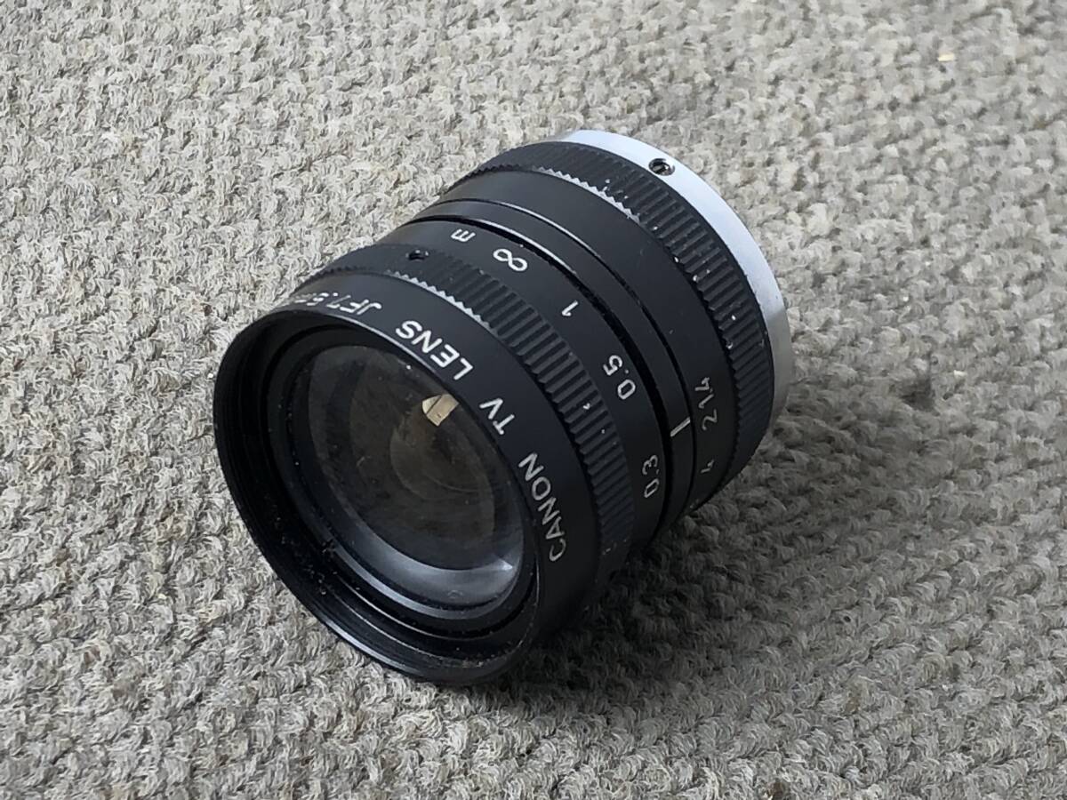 ◆◇CANON キャノン TV LENS JF 7.5mm 1:1.4 ジャンク品◇◆_画像3