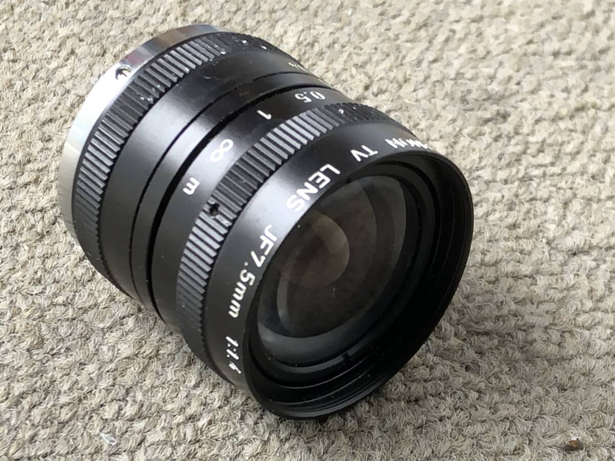 ◆◇CANON キャノン TV LENS JF 7.5mm 1:1.4 ジャンク品◇◆_画像5