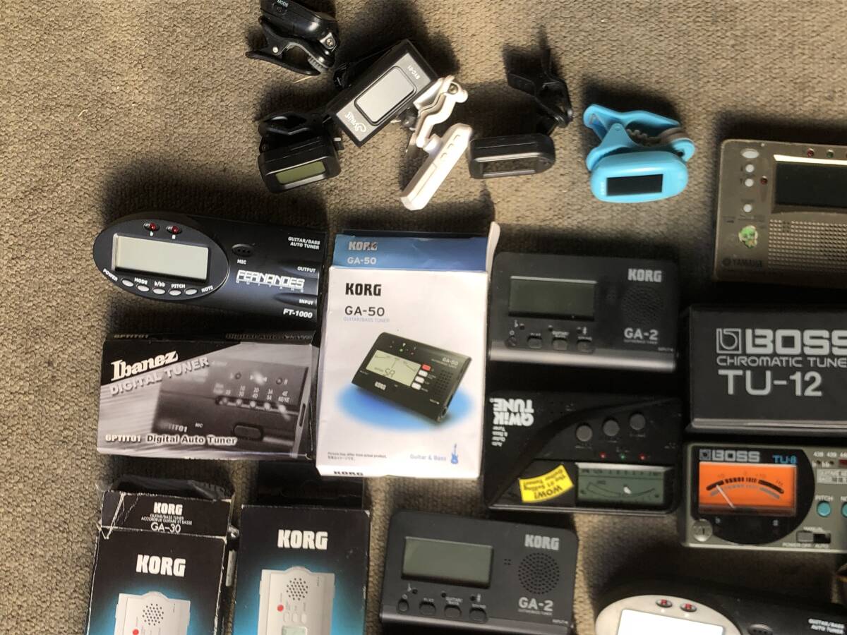 ◆◇ギター用　チューナー　カポタスト、クロップ等色々 ジャンク品◇◆_画像5
