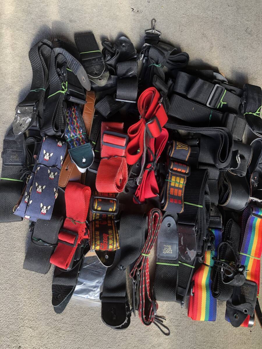 ◆◇ギター用ストラップ　色々　５３本　 ジャンク品◇◆_画像2