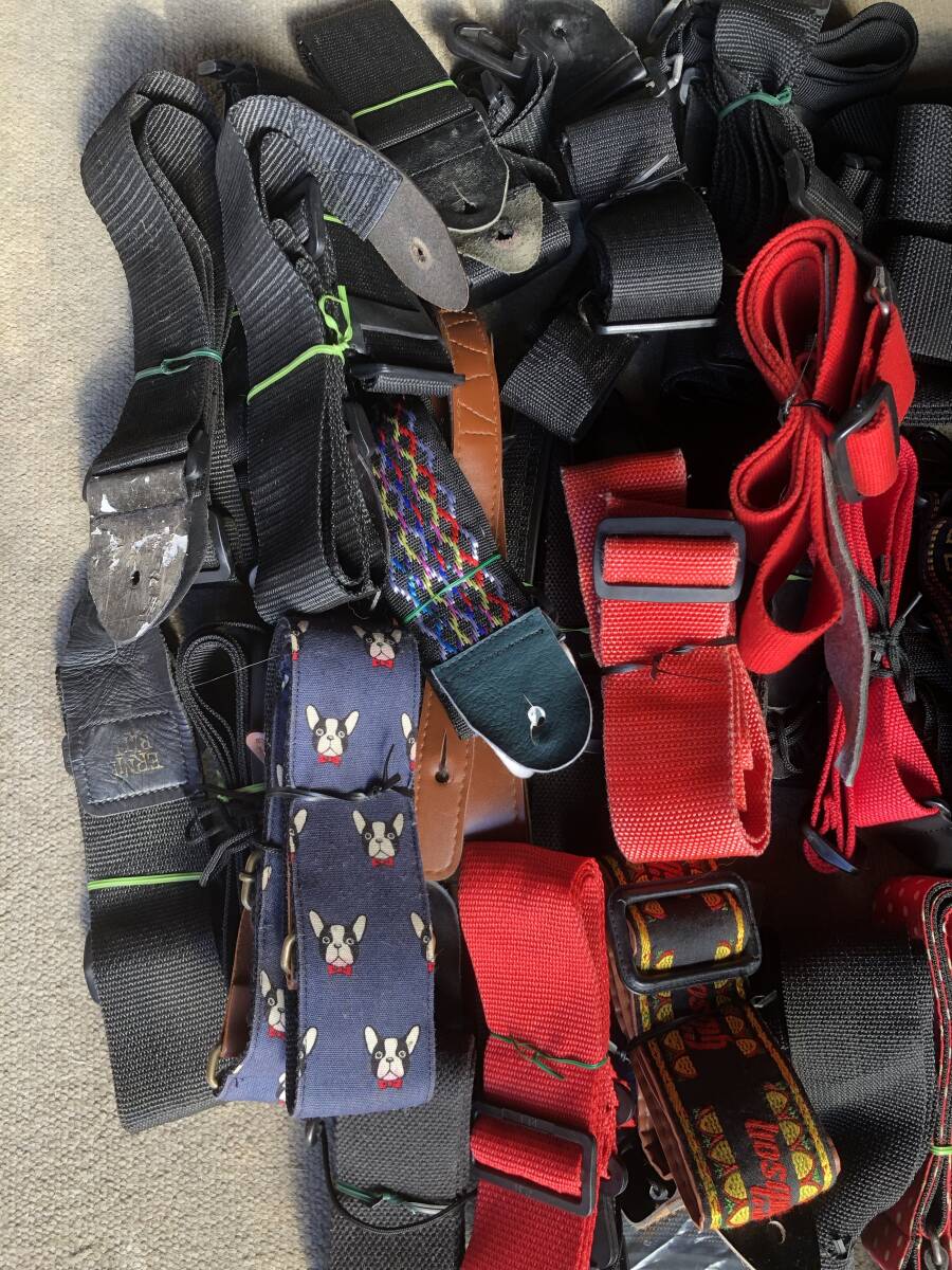 ◆◇ギター用ストラップ　色々　５３本　 ジャンク品◇◆_画像3