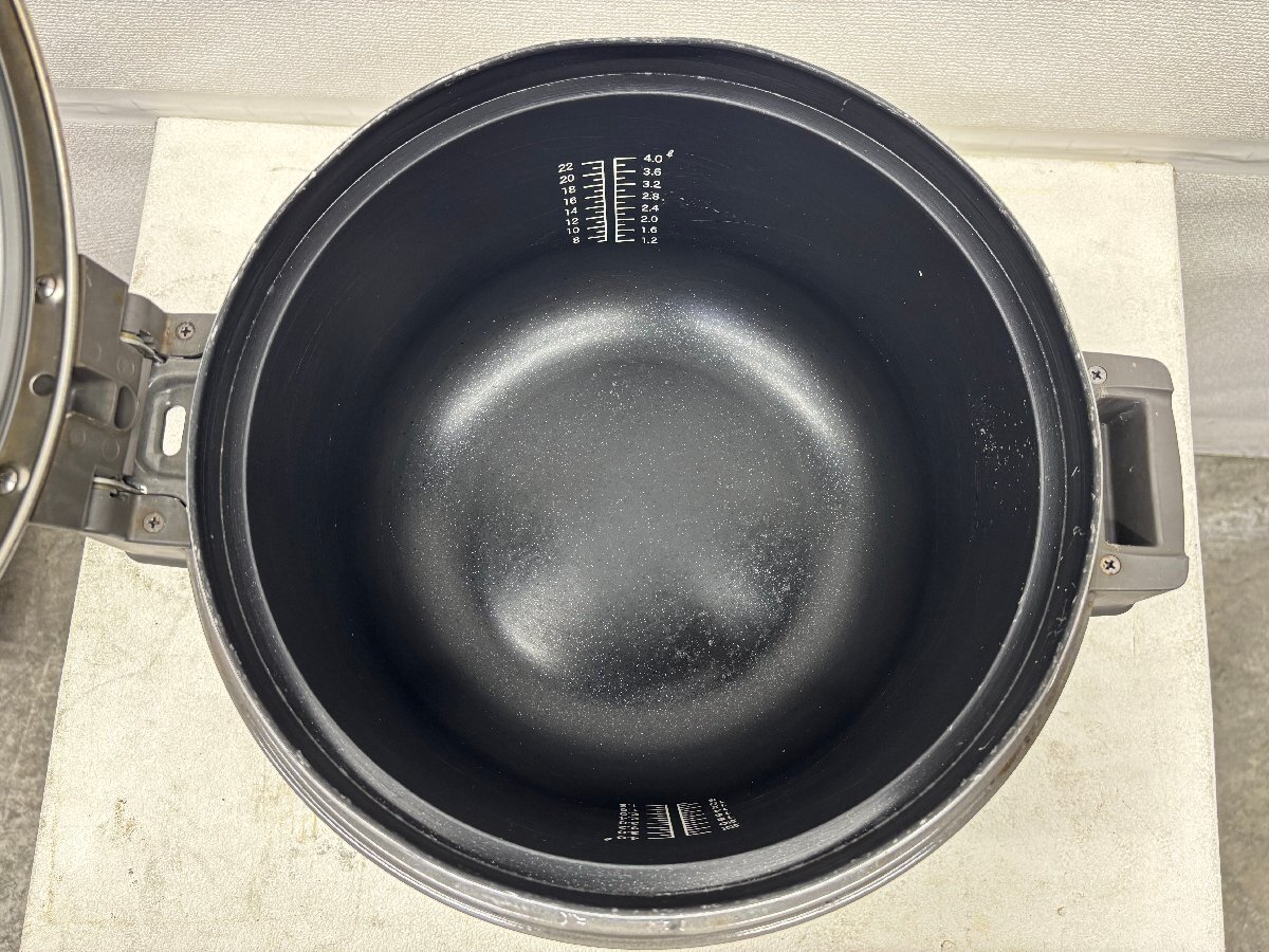 大阪発 　Paloma　パロマ　業務用炊飯器　電子ジャータイプ　2.2升　PR-4200S　LPガス用　KA　YHA_画像8