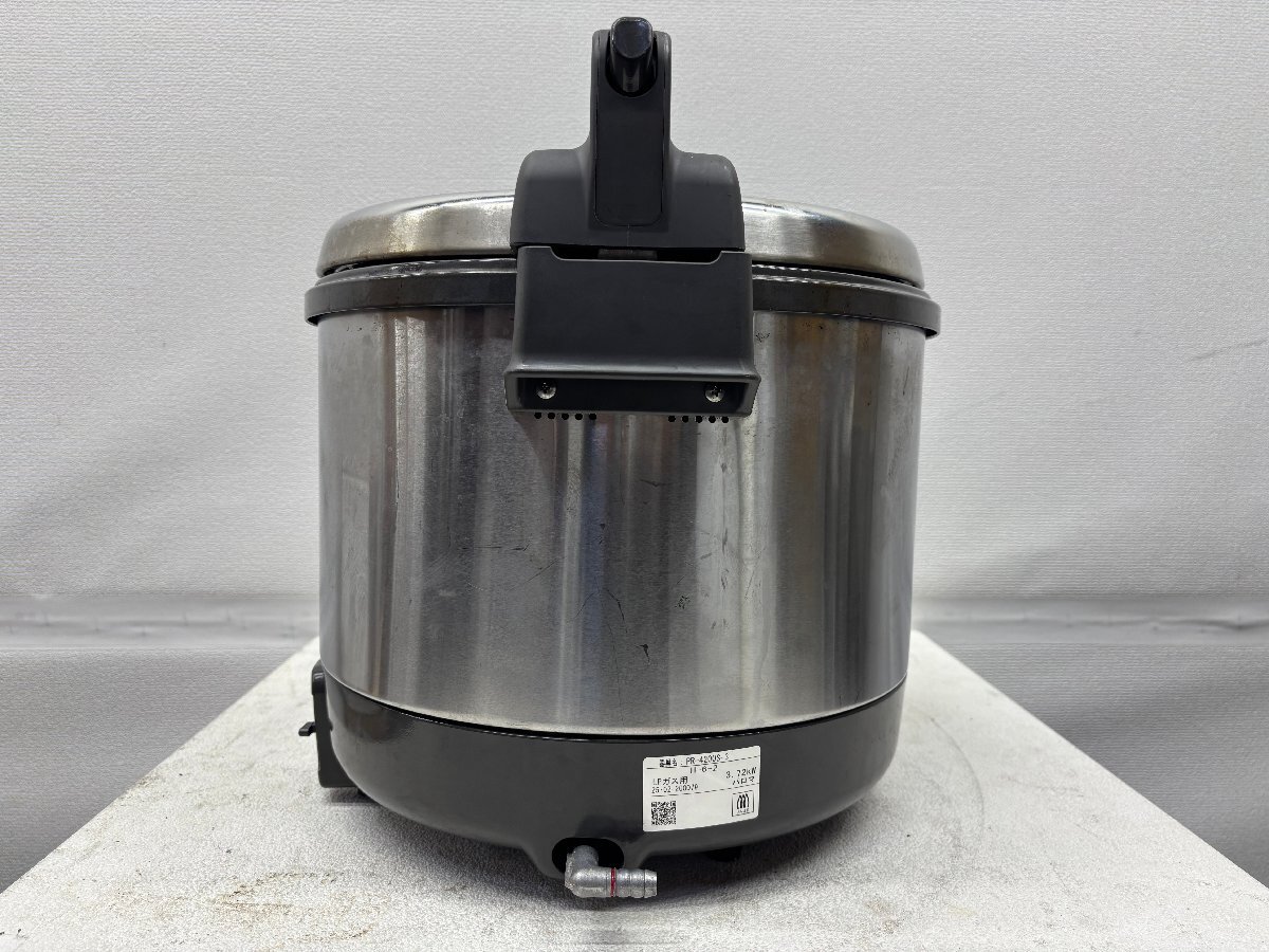 大阪発 　Paloma　パロマ　業務用炊飯器　電子ジャータイプ　2.2升　PR-4200S　LPガス用　KA　YHA_画像3