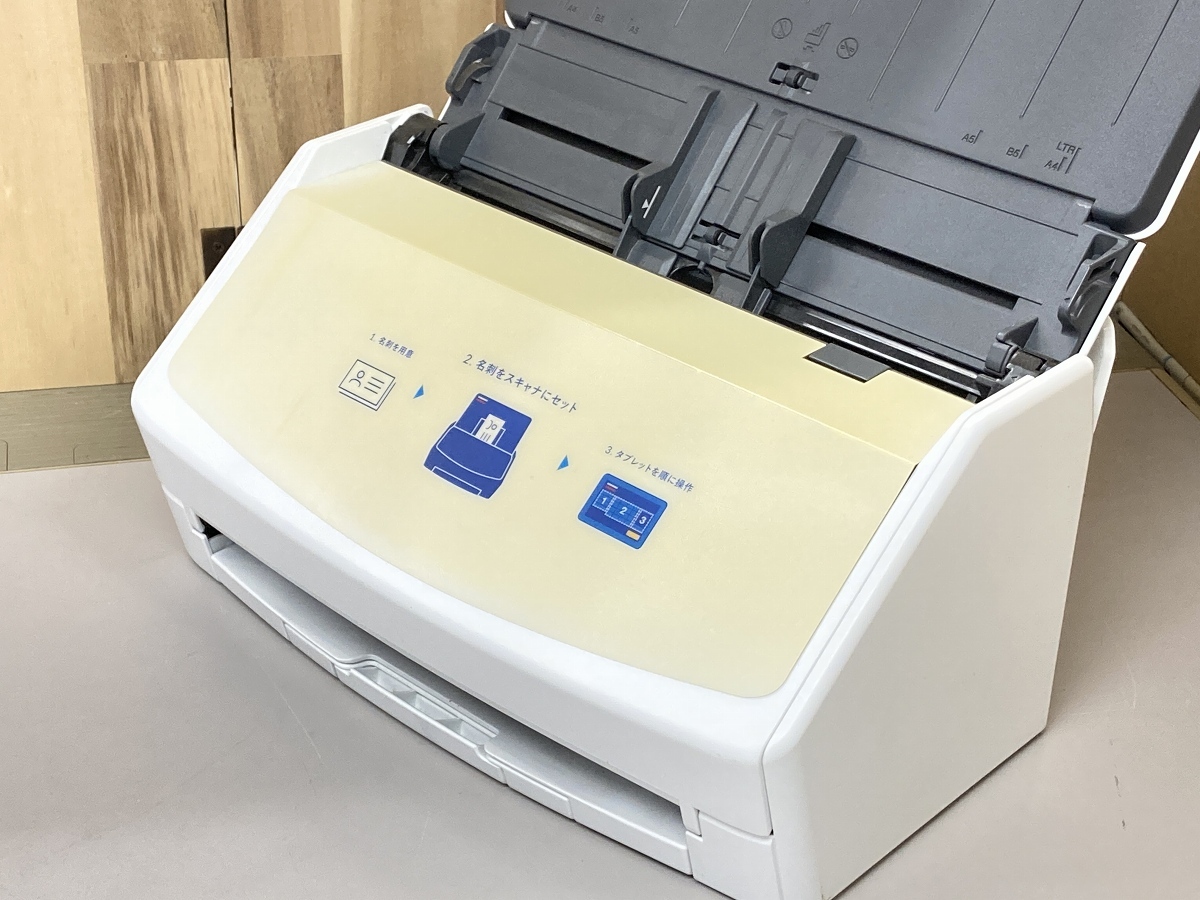 [訳あり]ScanSnap ix1500 SansanEdition FI-IX1500SE スキャナー※黄ばみ※AC付き JYN-②9_画像2